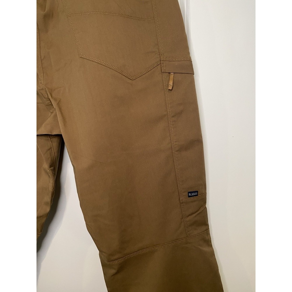 5.11 Tactical Men's Apex Flex Tac Brown Cargo Pants 36x30 *NWT* - Picture 6 of 10